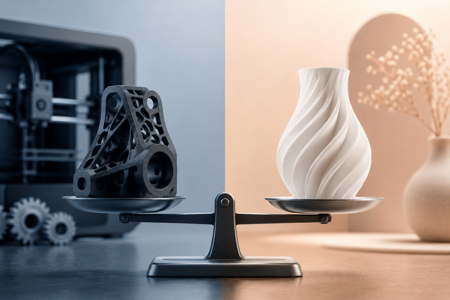 3D printing strength vs aesthetics